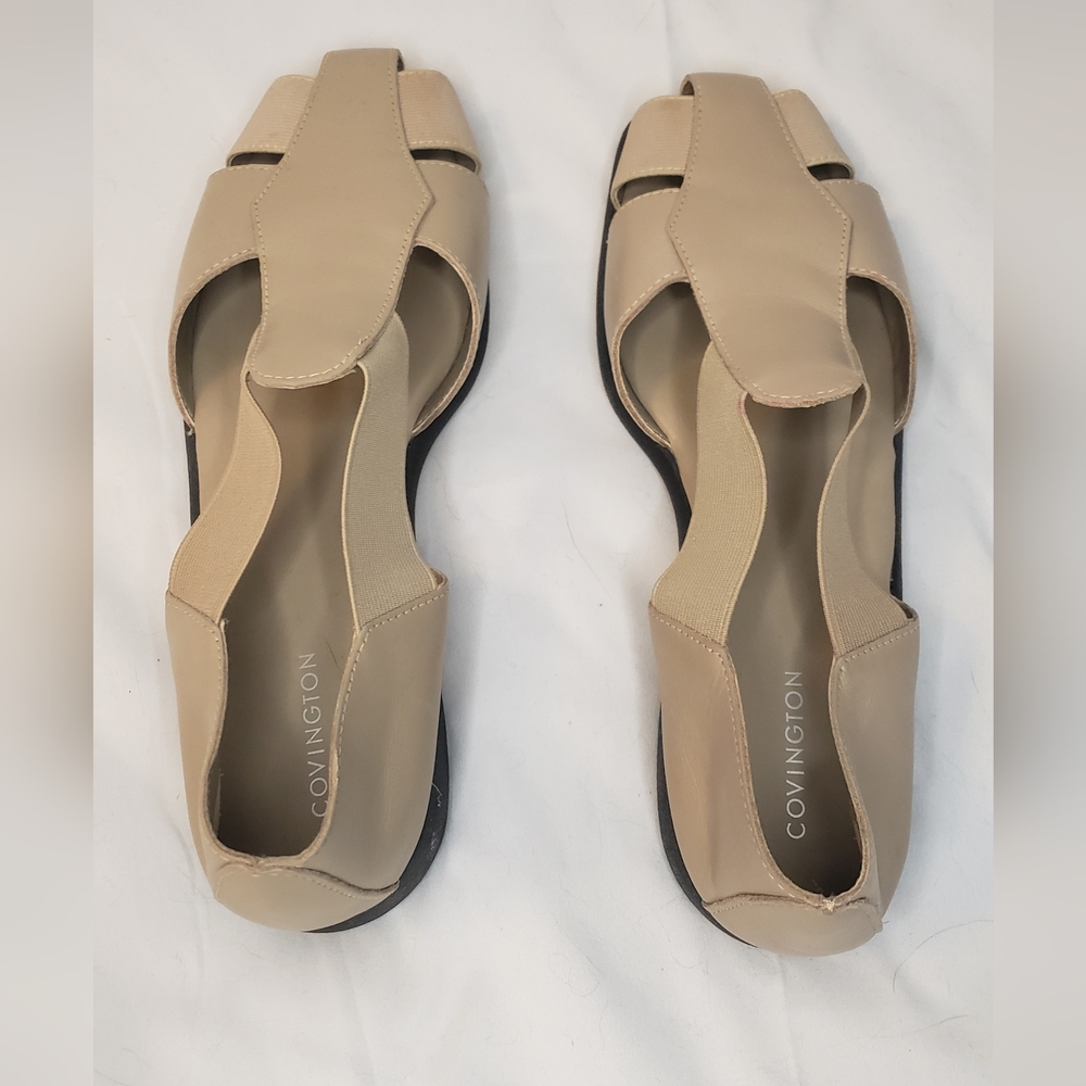 Covington, sandals, taupe color women's size 8.5M, new without tags or box